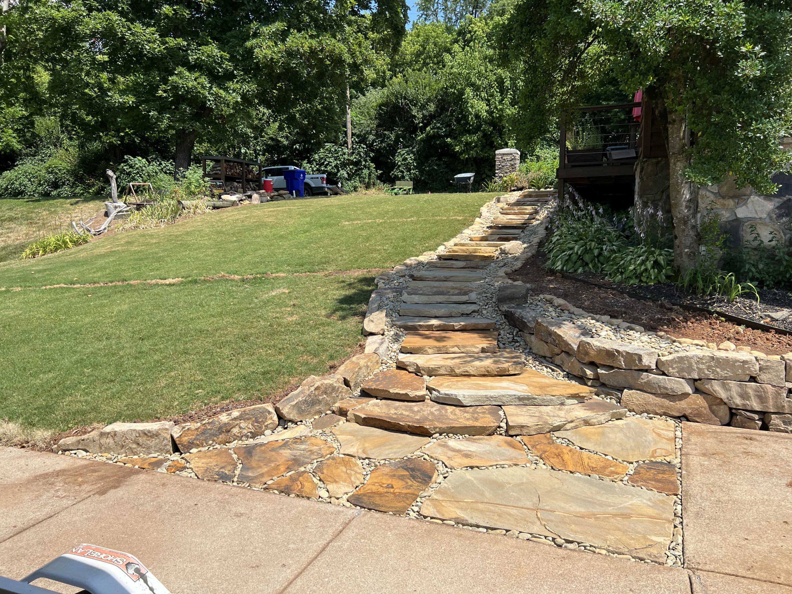 knoxville outdoor hardscape design